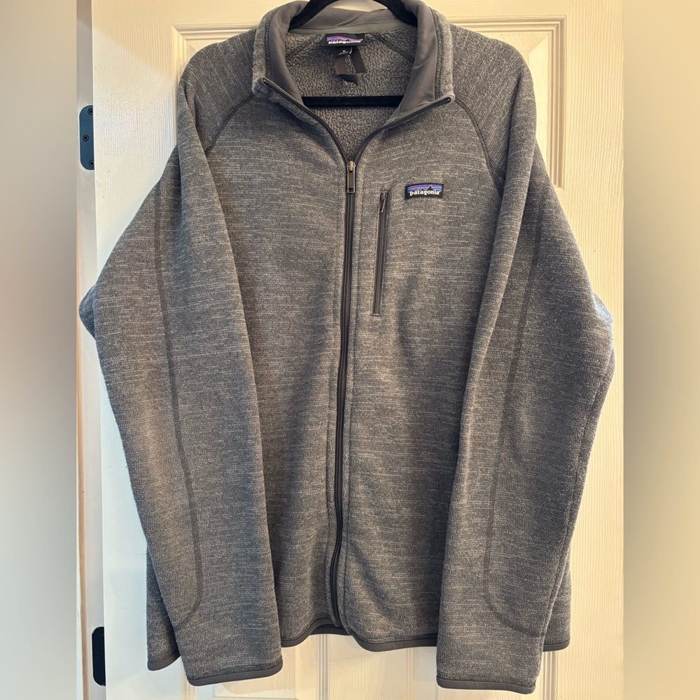 Patagonia Gray Full-Zip Jacket